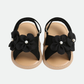 Babysandaler med blomdetaljer – mjuka & bekväma