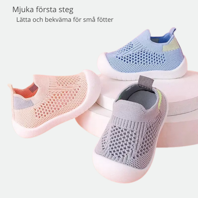 Bebello™ SoftStep – Luftiga Skor för Första Stegen