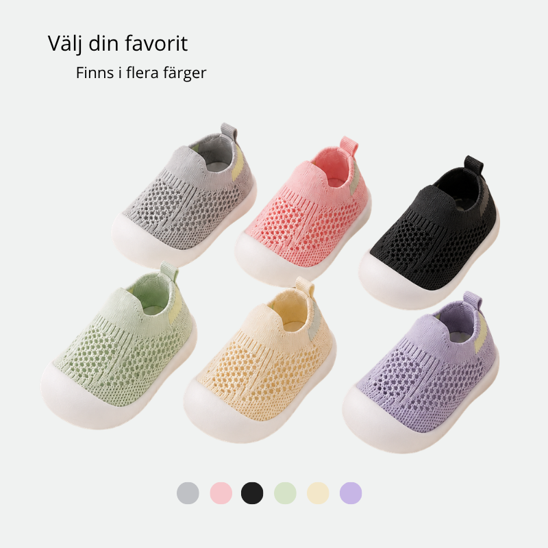 Bebello™ SoftStep – Luftiga Skor för Första Stegen