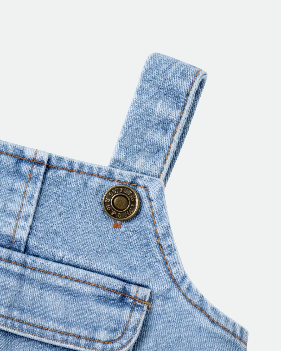 Denim Sparkdräkt Set “I ♥ Mama