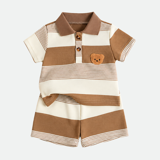 Bebello™ Teddy Polo Set