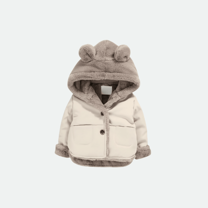 Barnjacka med Björnhuva BEAR