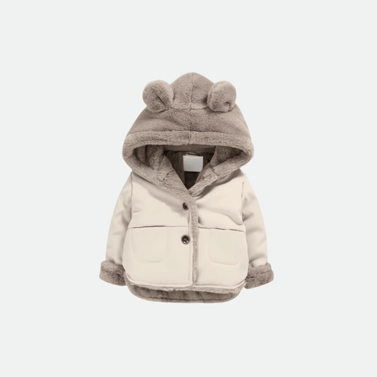 Barnjacka med Björnhuva BEAR