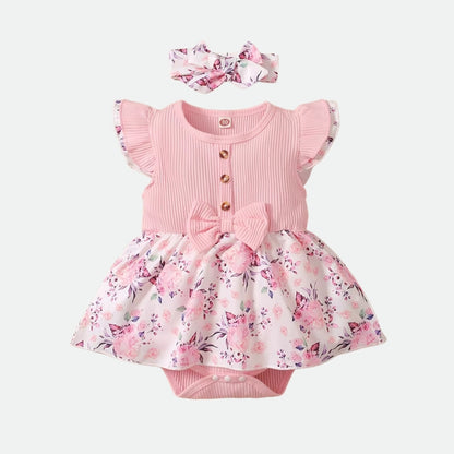 Romperklänning & Hårband BLOOM