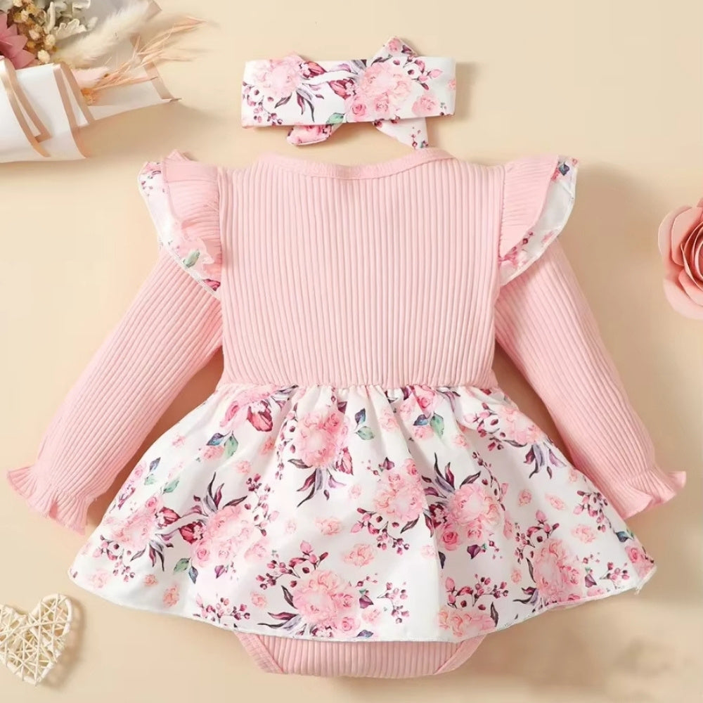 Romperklänning & Hårband BLOOM